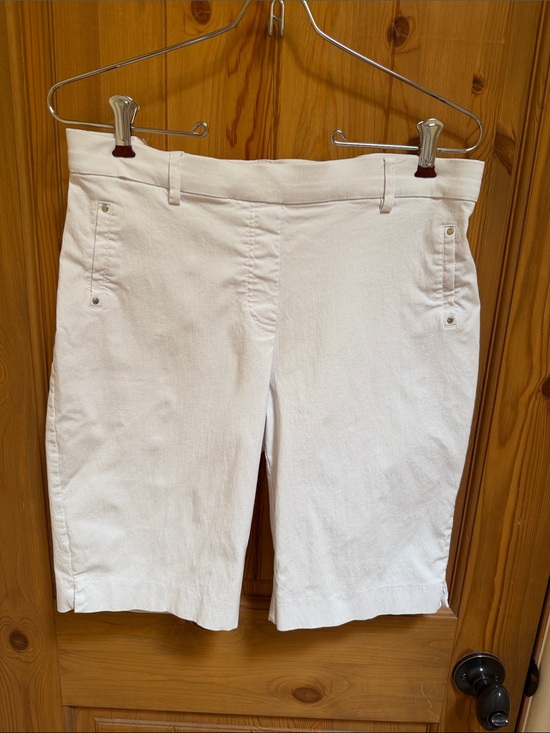 89th+ Madson Pants - 89+ Madison White Bermuda Shorts